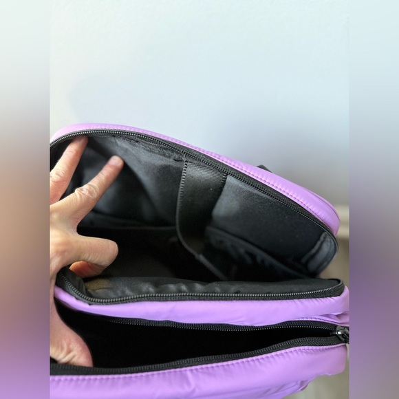Calpak Backpack Luka 15 in Laptop Backpack Puffer Lilac Lavender Purple Bookbag main image 8